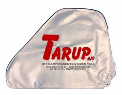 Træktøjspose "Sølv med sort kant og Tarup logo"
